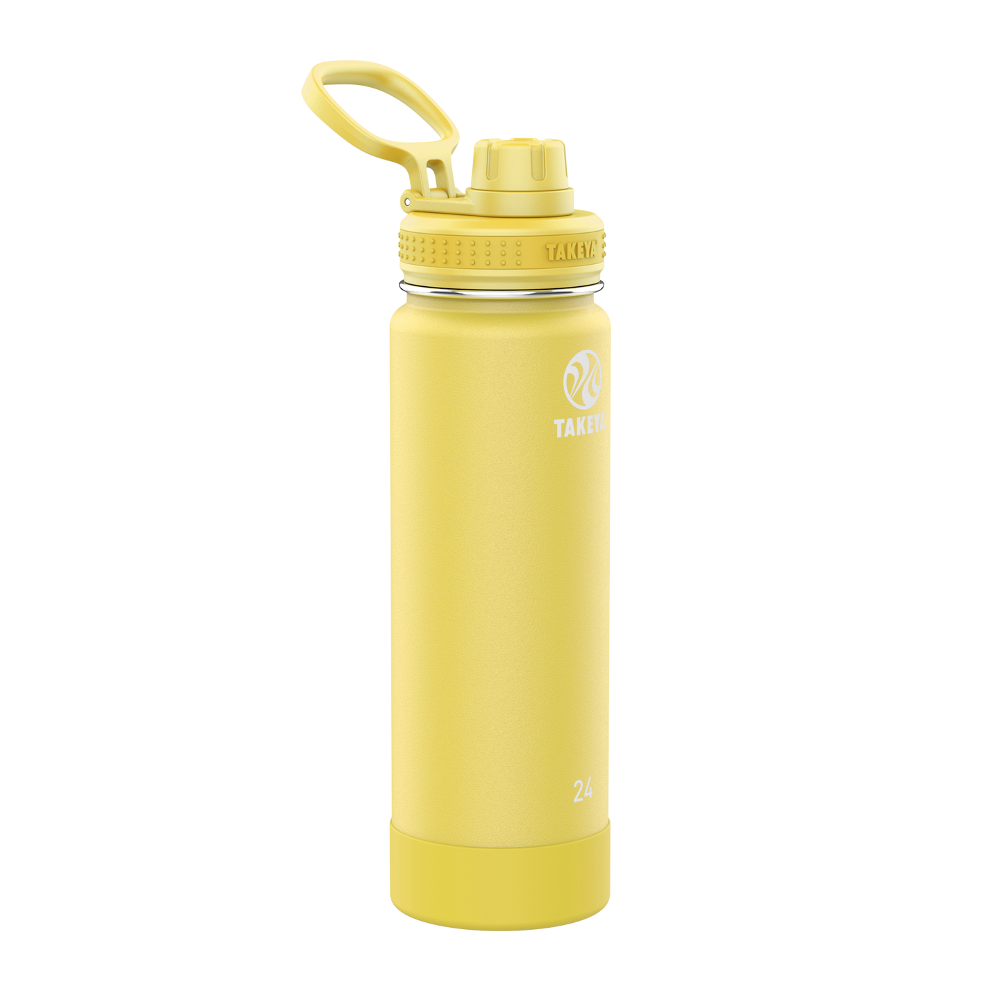 actives-water-bottle-with-spout-lid-t6 51187-Actives-Spout-24-Canary-angle.png